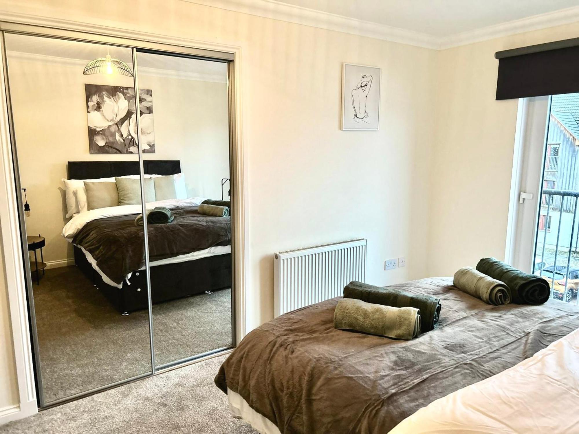 Central Cosy Riverview Apartment 2 Bed, 2 Bath, Free Parking / Wifi Inverness Exterior photo